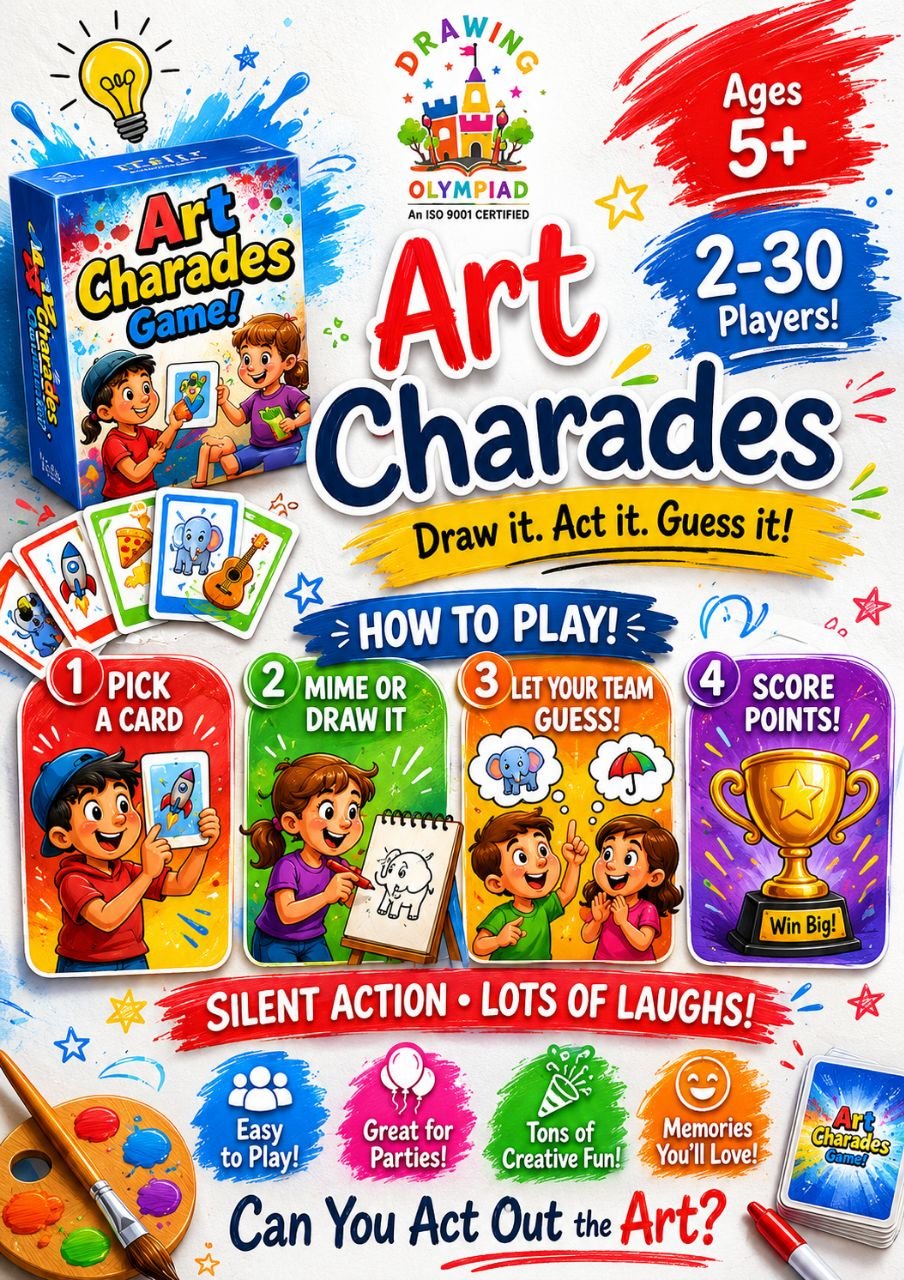 ART CHARADES GAME